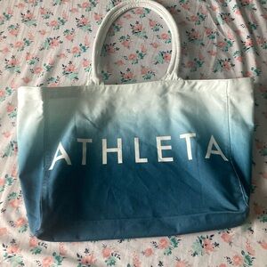Athleta Ombre Blue Tote Bag